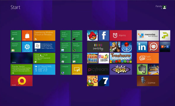 Win8新操作界面或命名New Windows UI